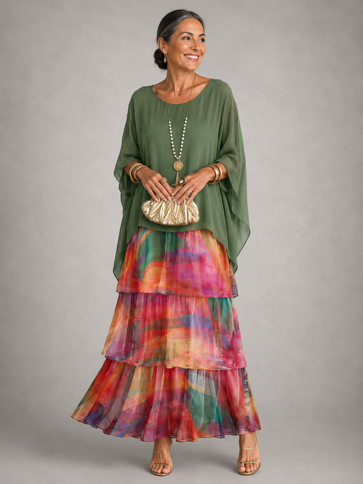 Lara™ | Elegant Romantic Maxi Dress