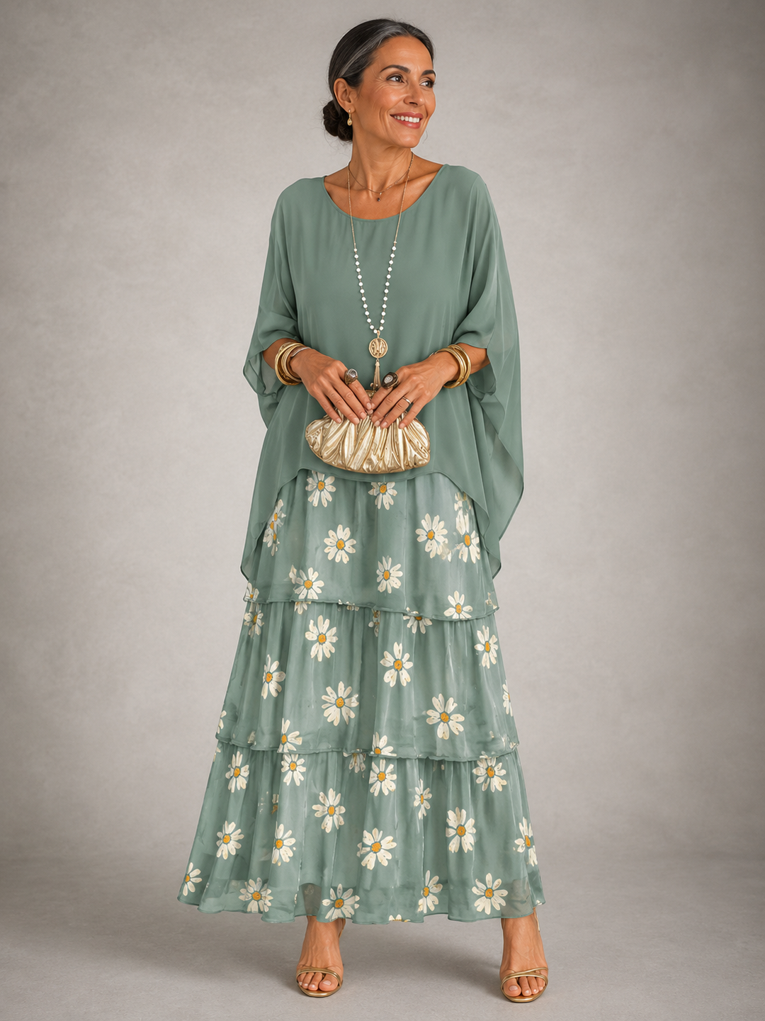 Lara™ | Elegant Romantic Maxi Dress