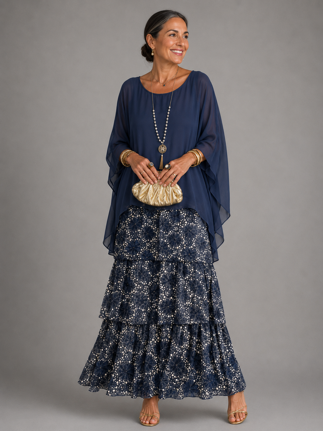 Lara™ | Elegant Romantic Maxi Dress