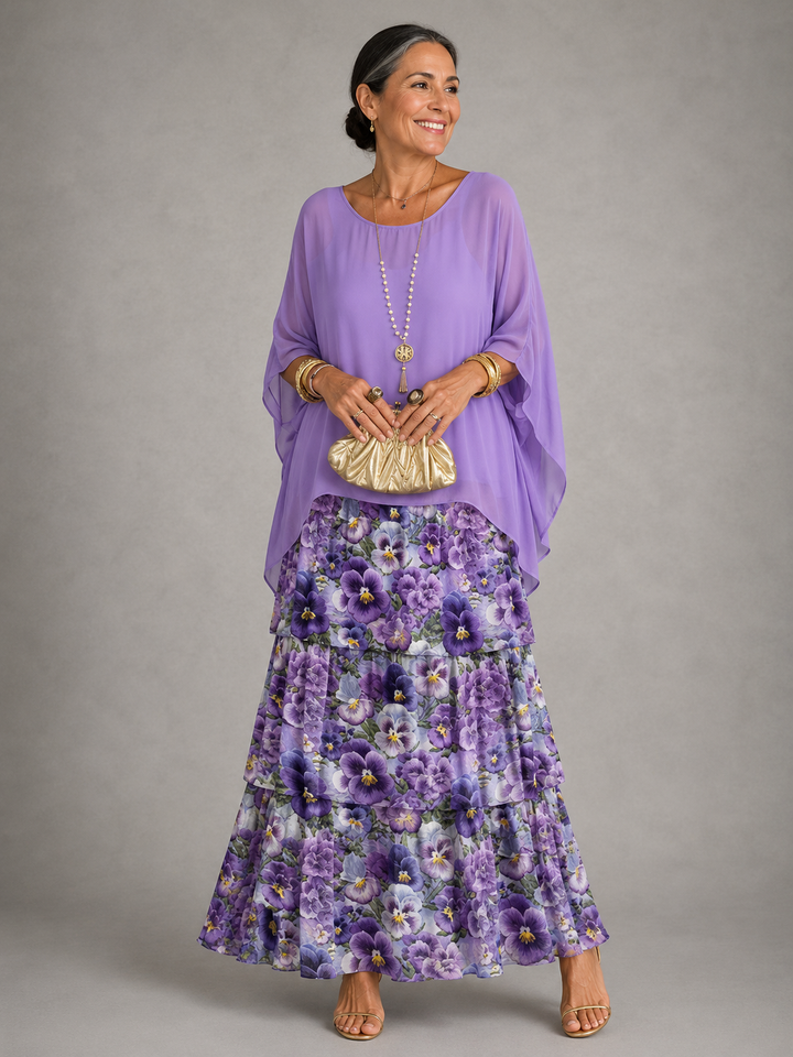 Lara™ | Elegant Romantic Maxi Dress