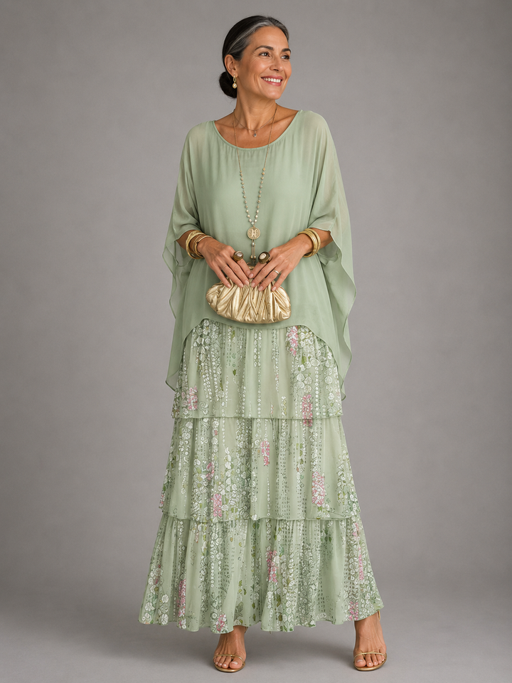 Lara™ | Elegant Romantic Maxi Dress