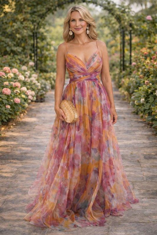 Giselle™ | Vestido largo floral