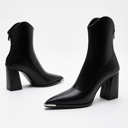 Eleanor | Women’s Spring Pointed Heel Ankle Boots