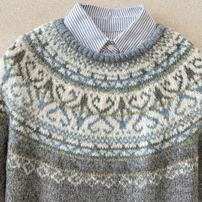 Luxe™ | Suéter de punto vintage chic