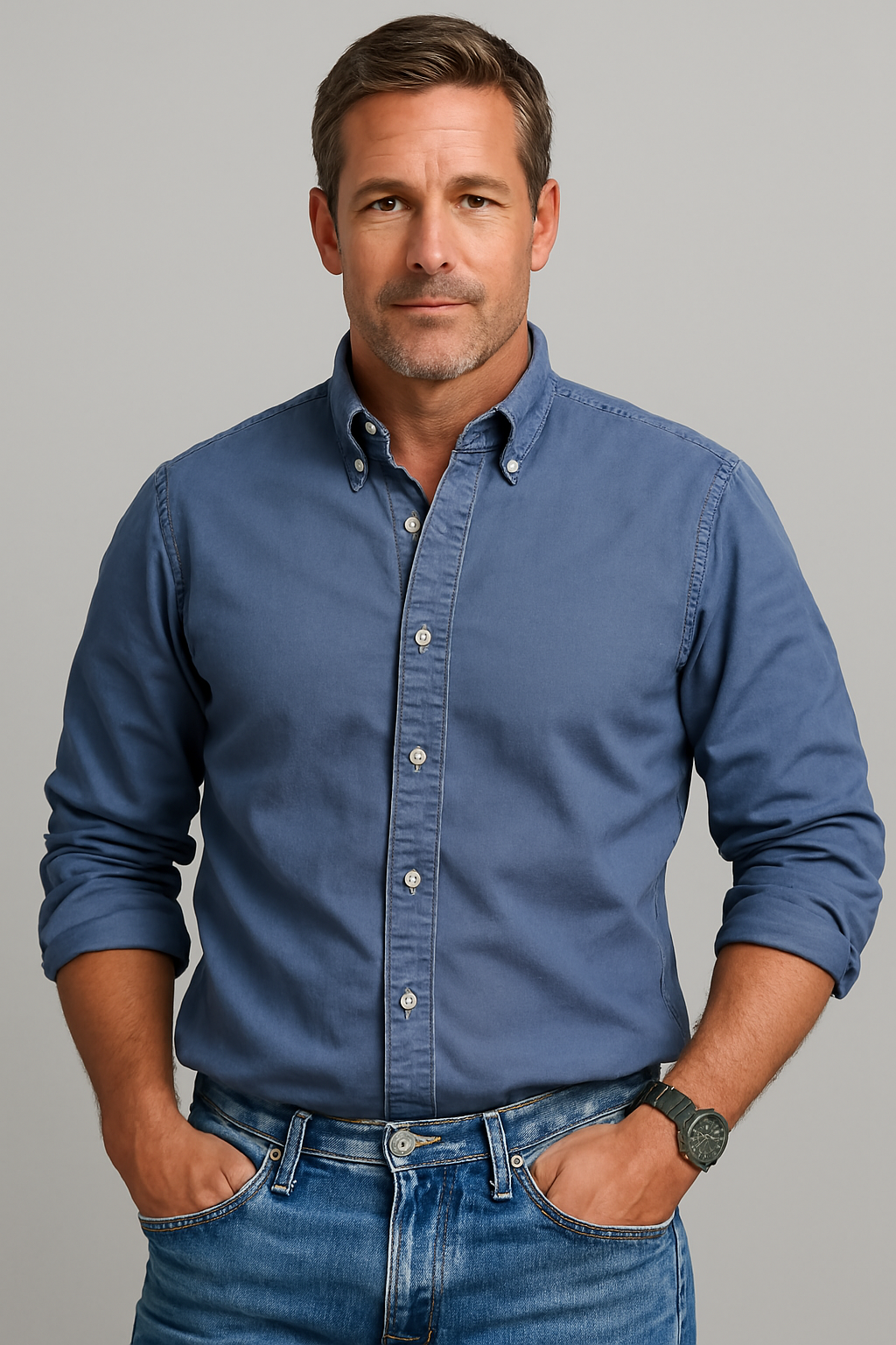 Classic Everyday Long-Sleeve Shirt