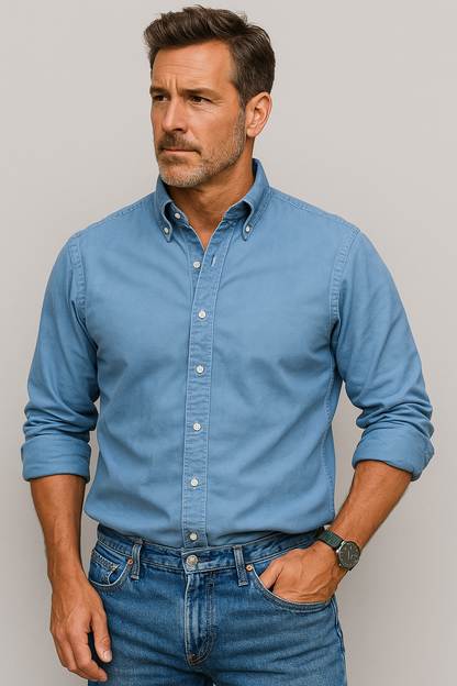 Classic Everyday Long-Sleeve Shirt