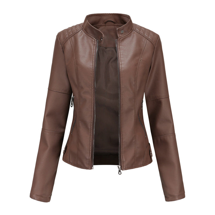 Women’s Elegant Slim-fit Biker Jacket
