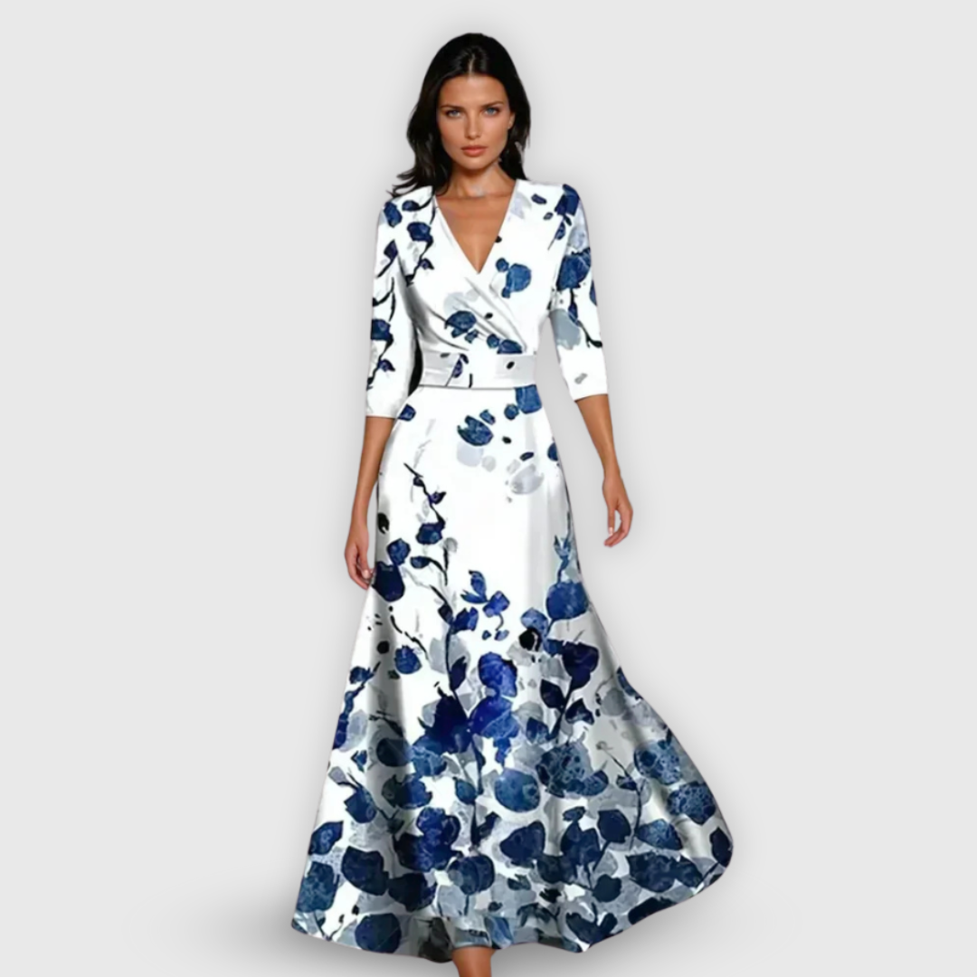 Stylish Wrap Skirt with Floral Pattern