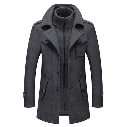 Two-Piece Winter Coat for Men