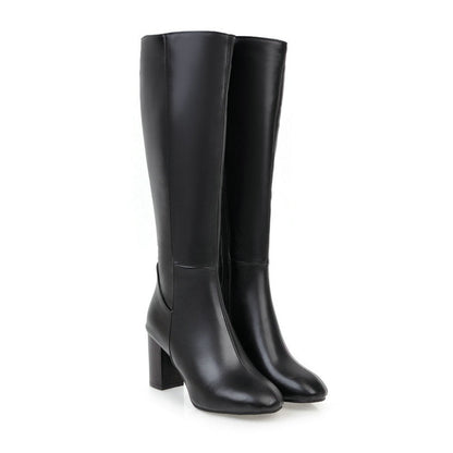 Women’s Elegant High Heel Knee Boots