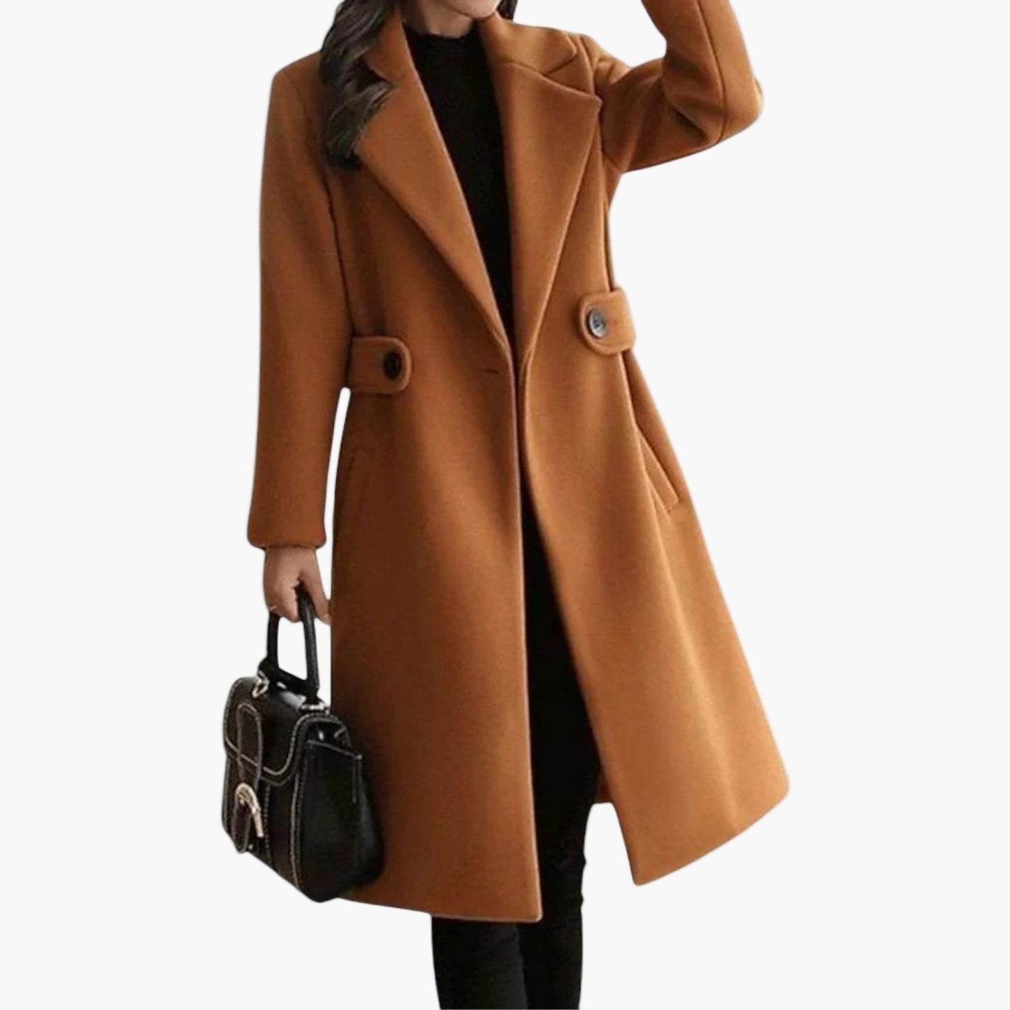 Women’s Chic Warm Formal Long Coat