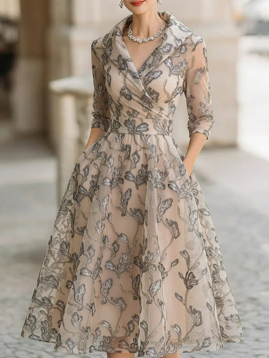 Marceline - Elegante Vestido Clásico