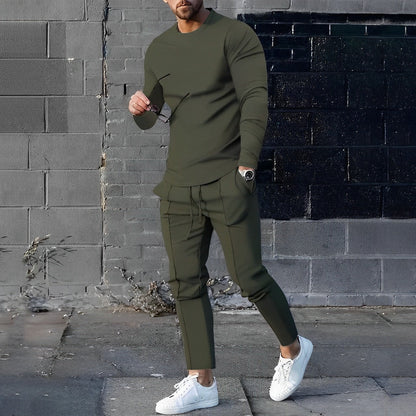 James | Conjunto casual de dos piezas para hombre
