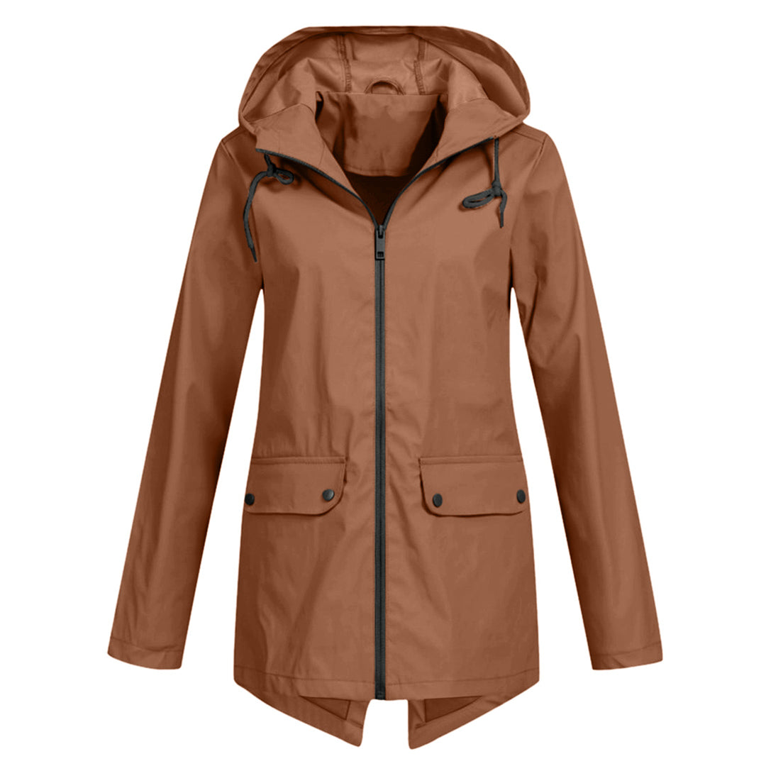 Madison | Chaqueta impermeable transpirable con capucha para mujer