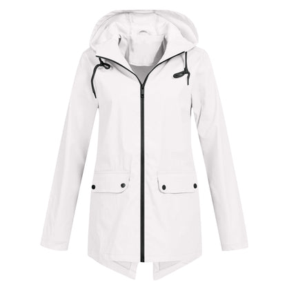 Madison | Chaqueta impermeable transpirable con capucha para mujer