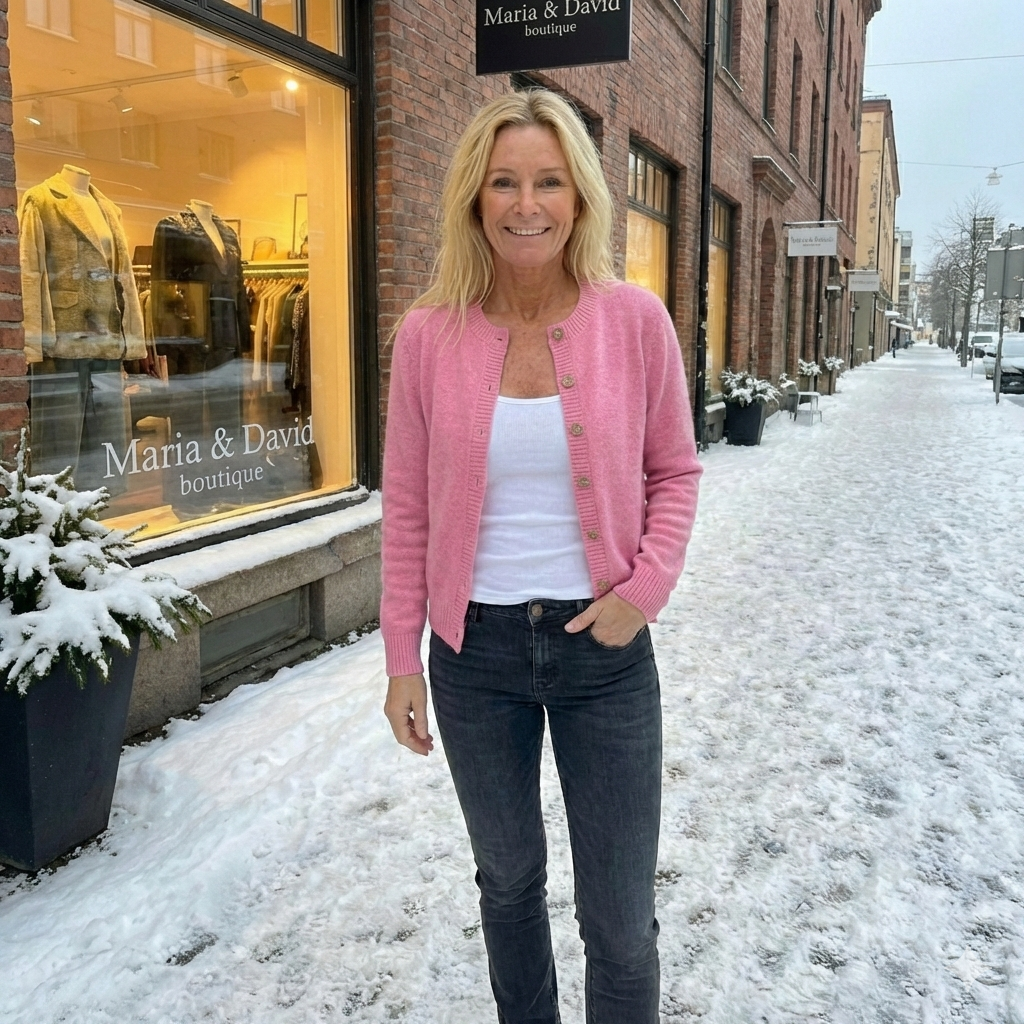 Classic Button Cardigan