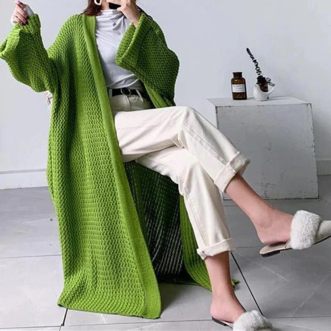 Harper | Cárdigan informal de invierno con abertura frontal para mujer