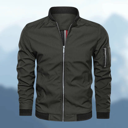 Adam | Trendy Slim Fit Bomber Jacket For Men