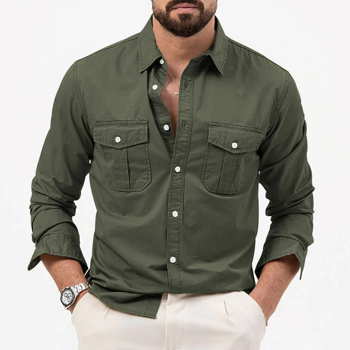 Casual Button-Up Shirt