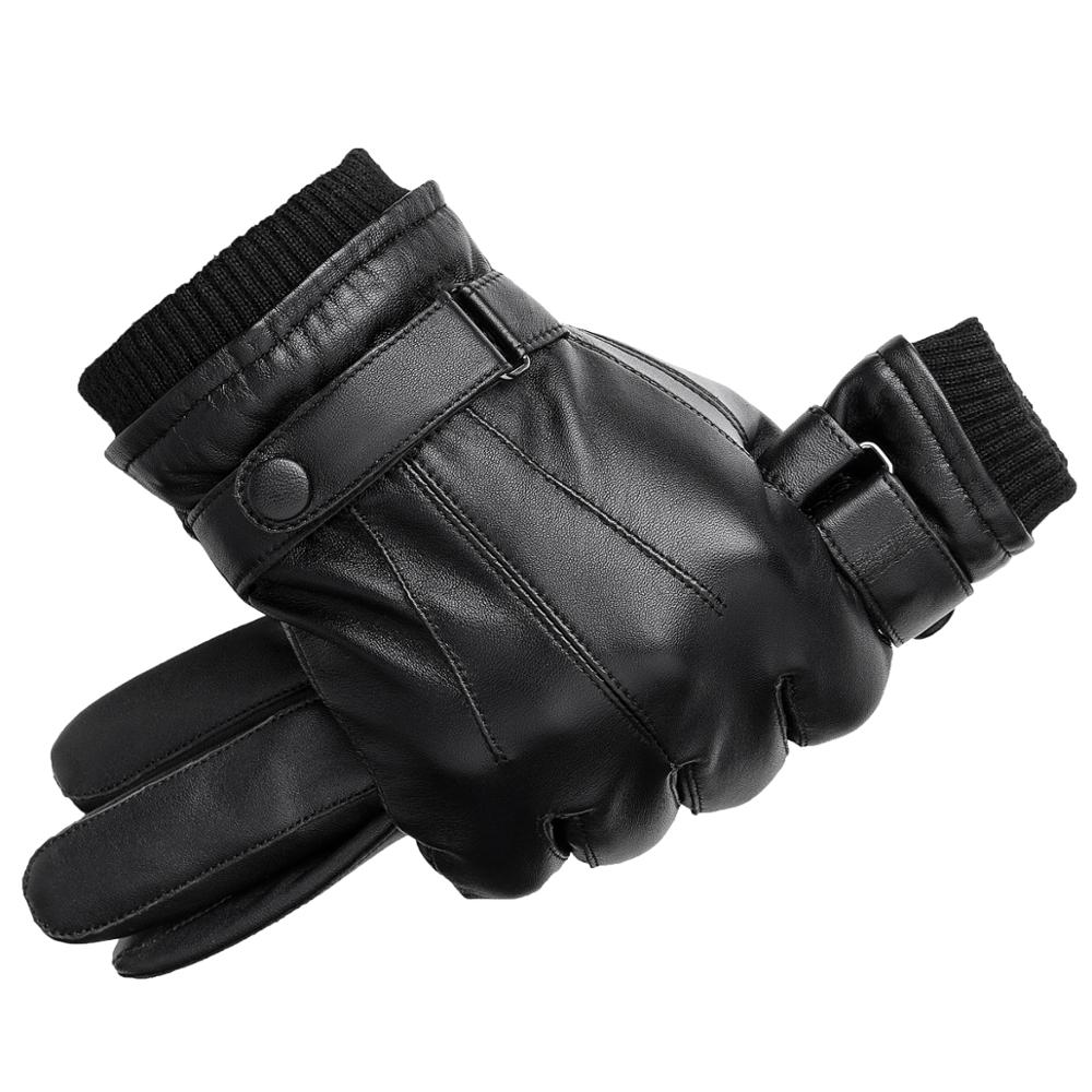Classic Genuine Leather Winter Gloves
