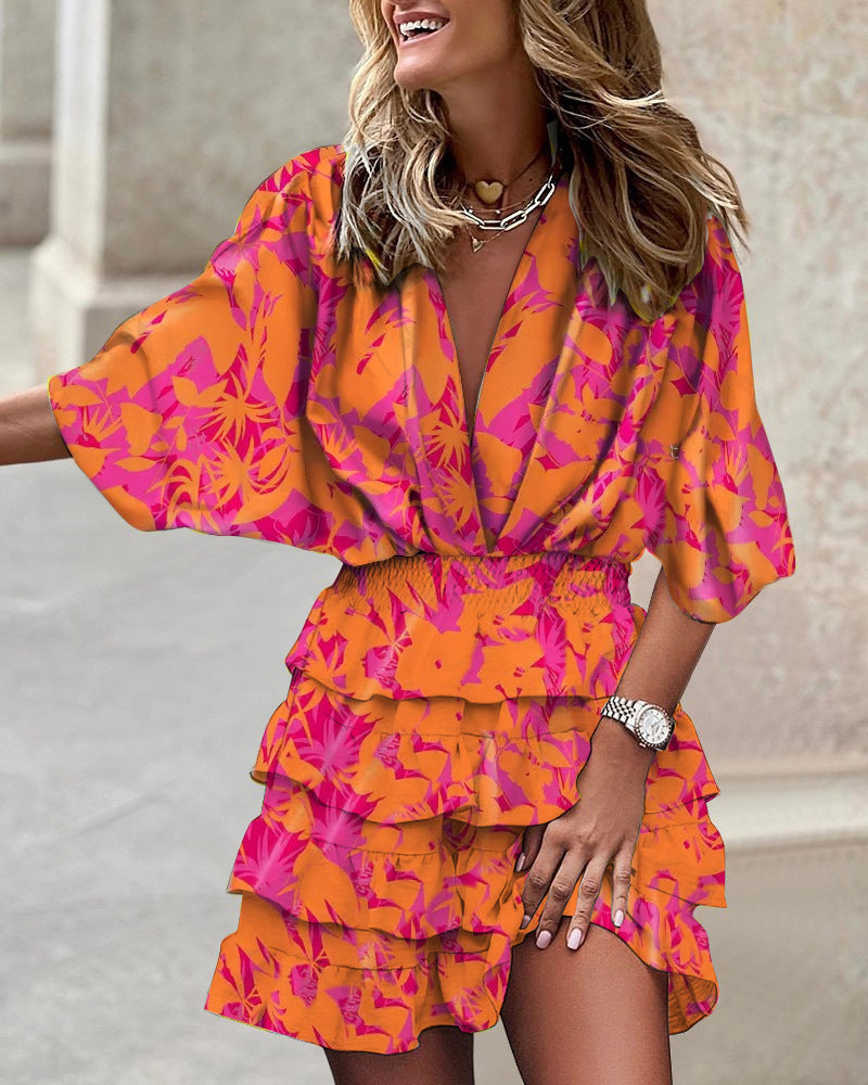 Zachi™ | Vestido midi floral