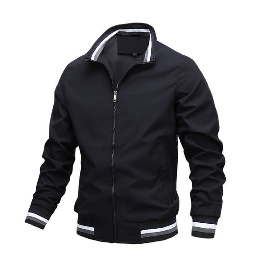 Brian | Casual Zipper Lightweight Bomber Jacket For Men