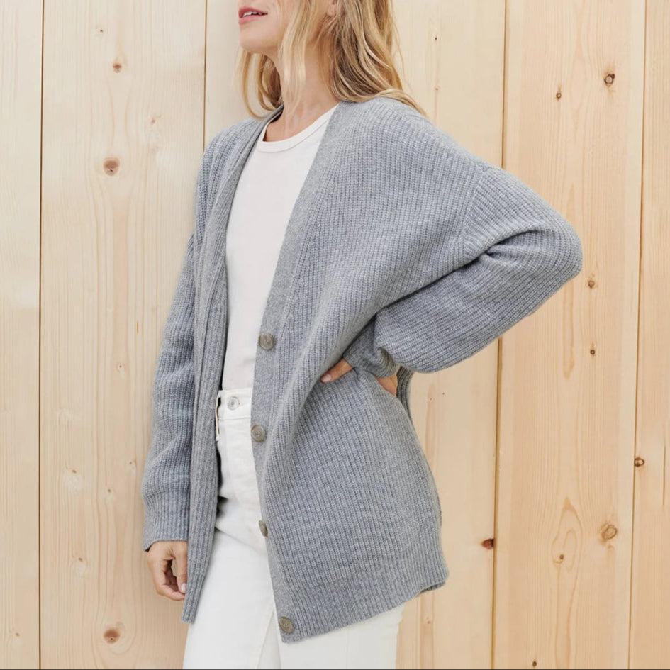 Madison | Women’s Cozy Loose-Fit Long Sleeve Winter Cardigan
