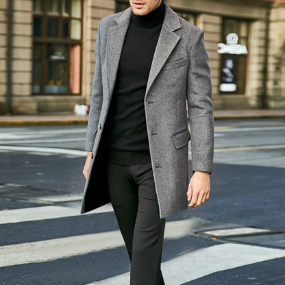 Oliver | Men’s Elegant Office Style Winter Coat