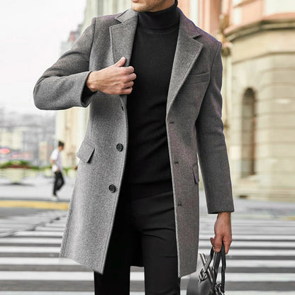 Oliver | Men’s Elegant Office Style Winter Coat