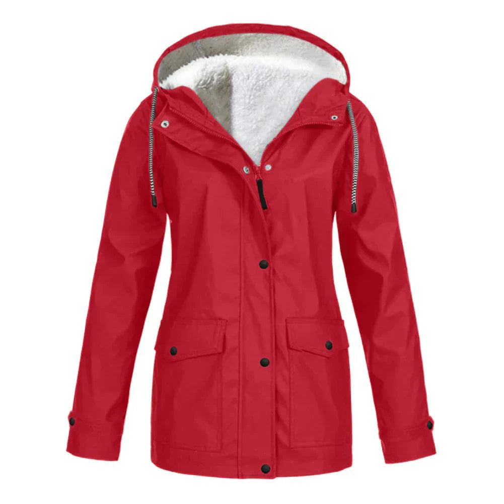 Kaitlyn | Parka de invierno con forro de piel para mujer