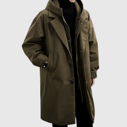 Adam | Chaqueta impermeable ligera de estilo urbano para hombre