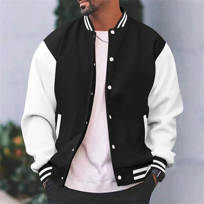 Timothy | Chaqueta universitaria estilo retro Letterman para hombre