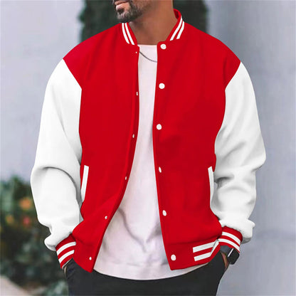Timothy | Chaqueta universitaria estilo retro Letterman para hombre