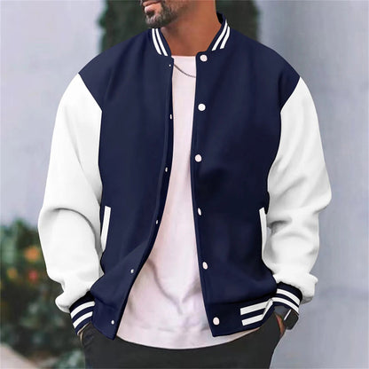 Timothy | Chaqueta universitaria estilo retro Letterman para hombre