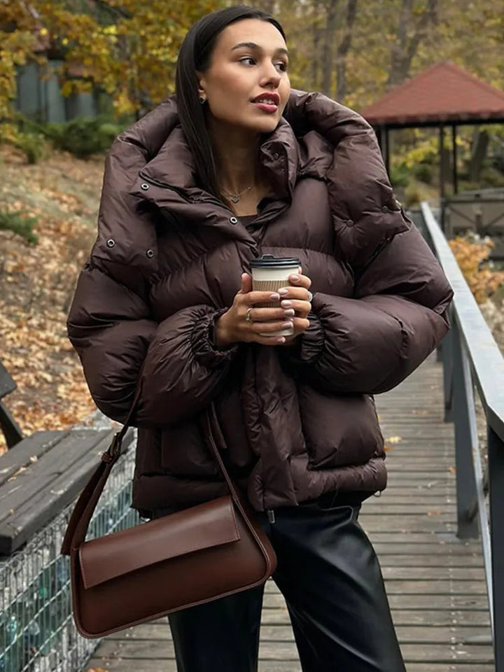 Winter Oversized Puffer Jacket Women