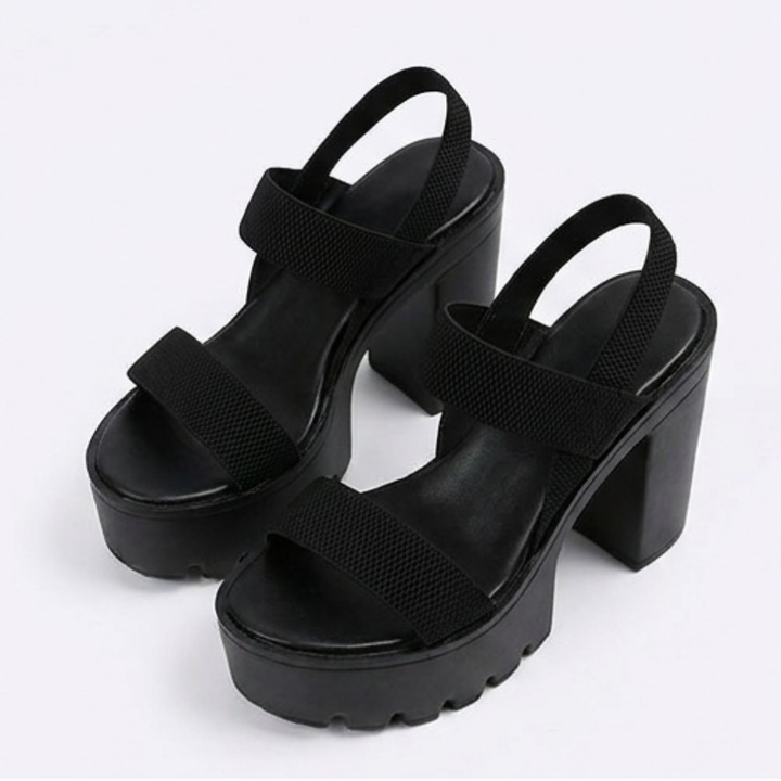 Veluna™ – Chunky Platform Heel Sandals