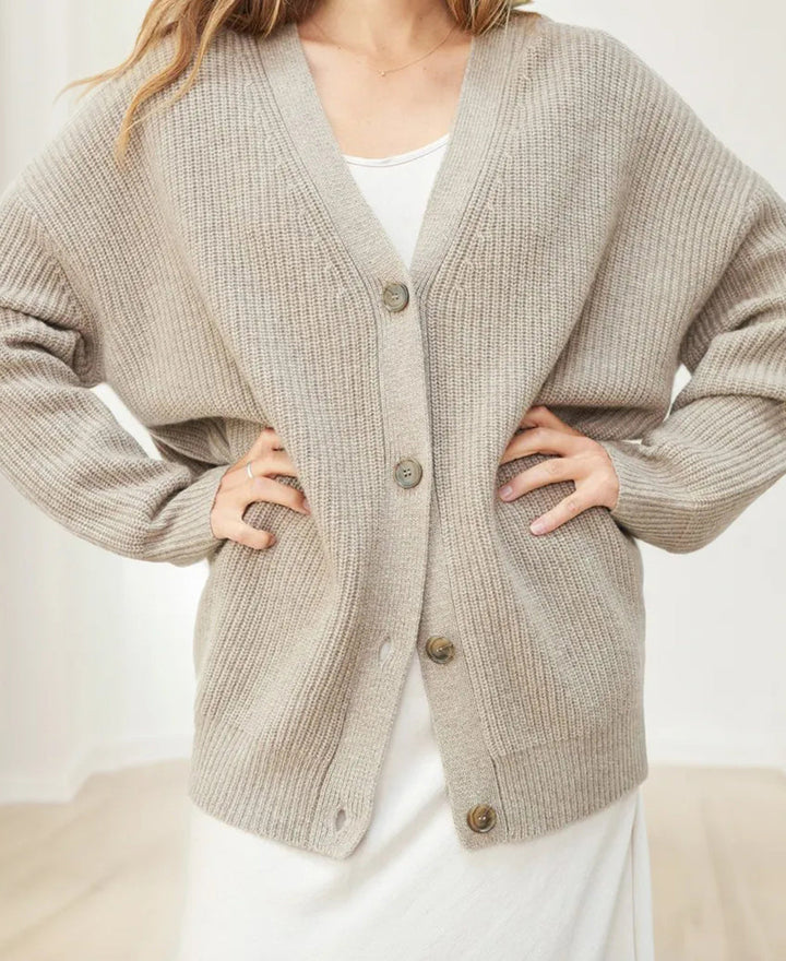 Women’s Winter Knit Casual Button Up  Cardigan