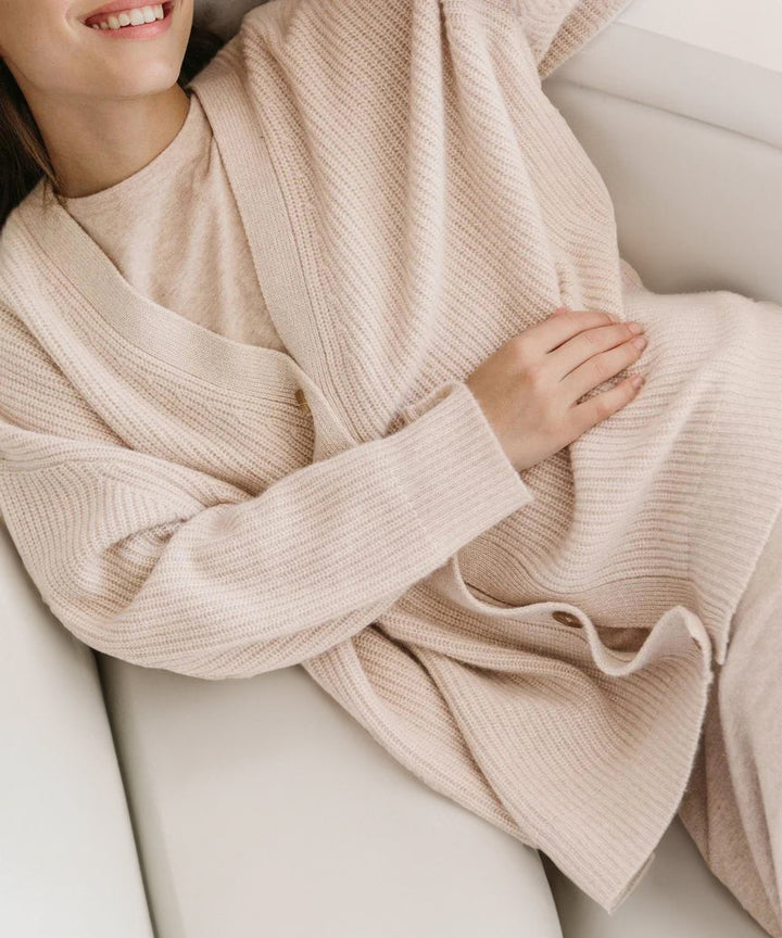 Women’s Winter Knit Casual Button Up  Cardigan