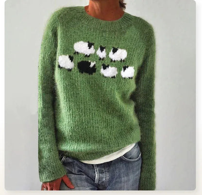 Frida | Suéter escandinavo vintage 