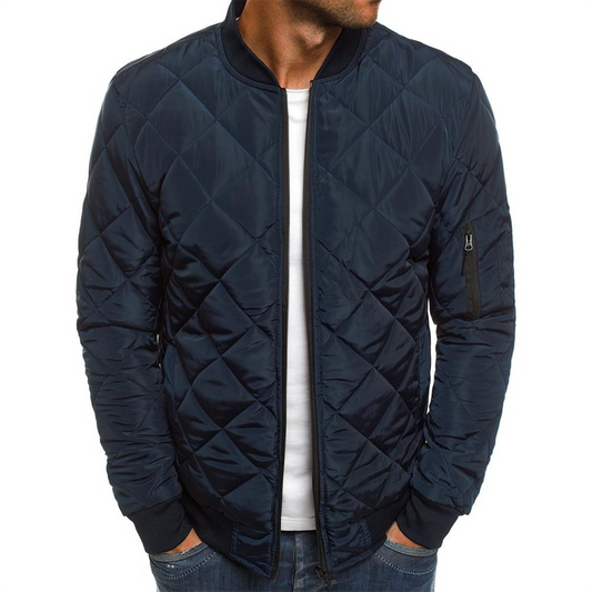 Victor | Streetwear Inspired Quilted Jacket For Men