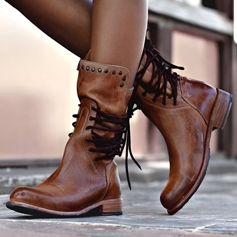 Riley | Botines con cordones para mujer
