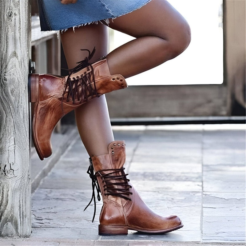 Riley | Botines con cordones para mujer