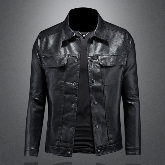 Men’s Stylish Button-Up Casual Jacket