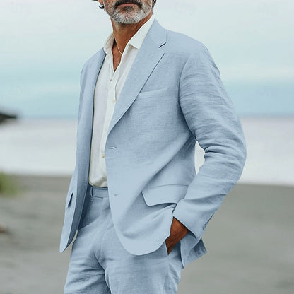 Tony | Traje relajado costero de primavera para hombre