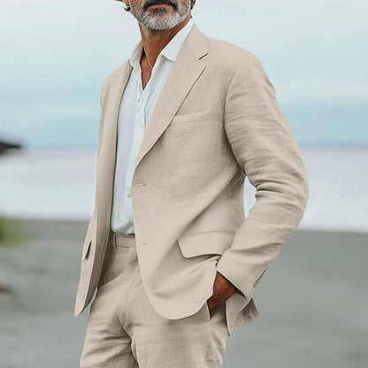 Tony | Traje relajado costero de primavera para hombre