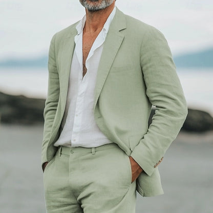 Tony | Traje relajado costero de primavera para hombre