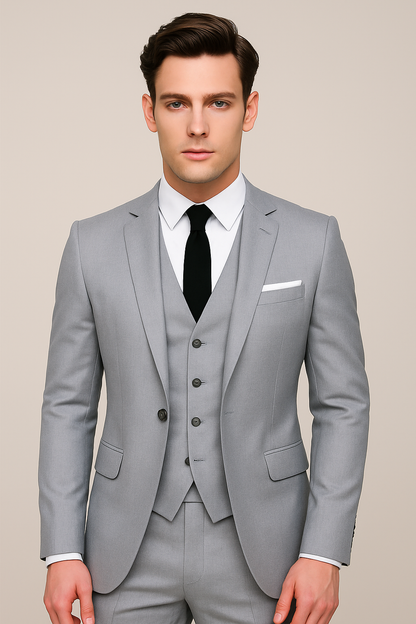 Oliver | Traje clásico de primavera de tres piezas para hombre