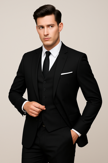 Oliver | Traje clásico de primavera de tres piezas para hombre