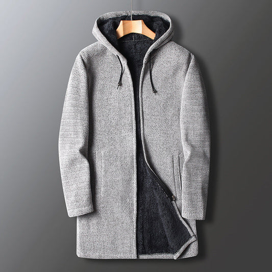 John | Men's Trendy Full-Length Hooded Coat