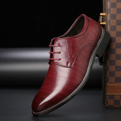 Men Classic Lace Up Formal Dress Shoes